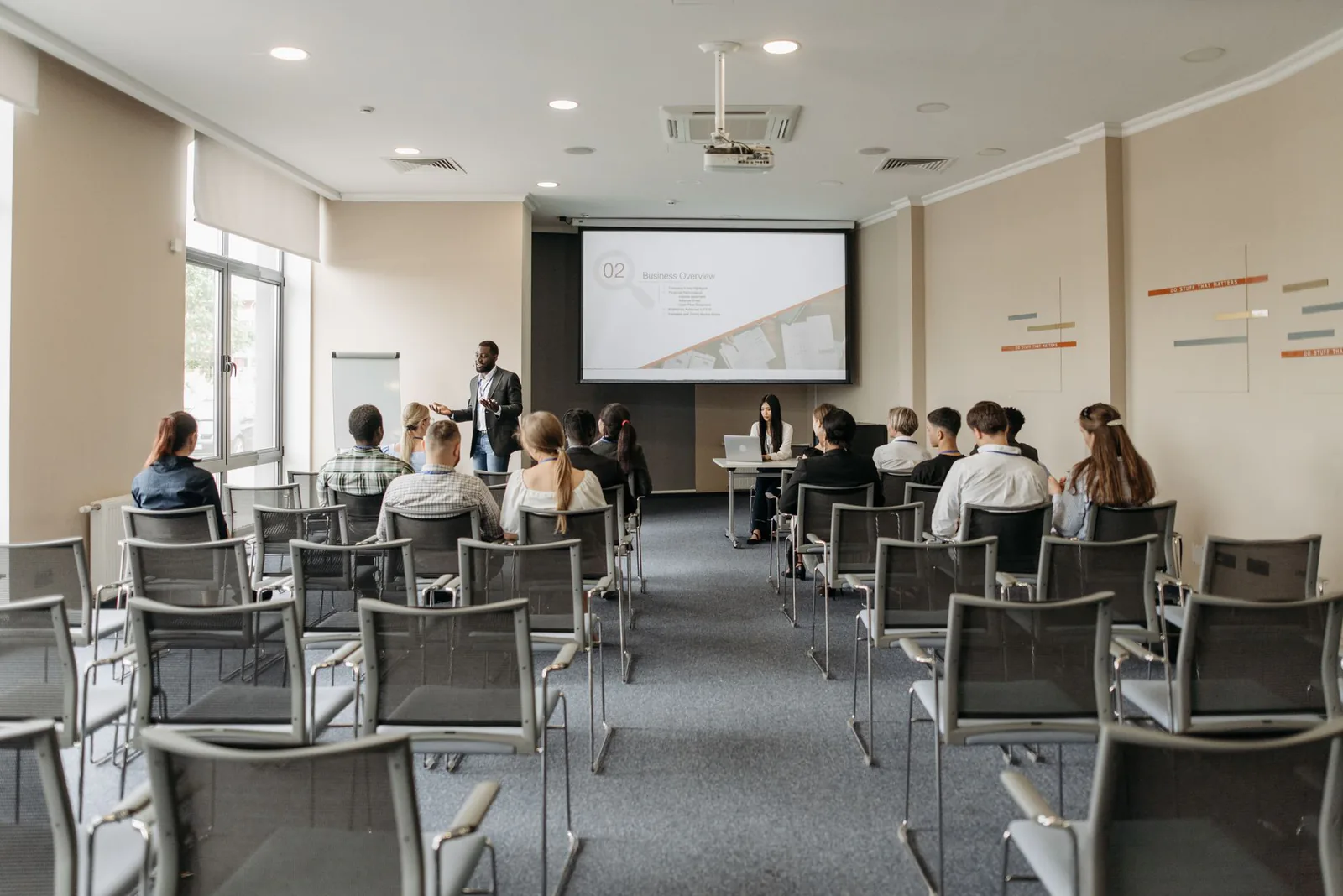 Business training presentation